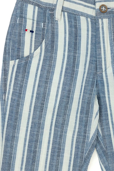 Брюки в полоску для мальчиков - G083SZ0800TOLSKIDS_C Джинсы муж. детс. (DN0022, 8_9)