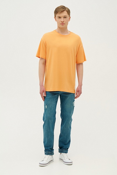 Футболка с надписью - G081SZ0110BUSTER-R Футболка муж. (VR051, XL)