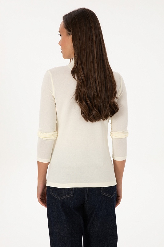 Поло с длинным рукавом из хлопка - G082SZ0820TPG_SK025 Толстовка жен. (VR256, S)