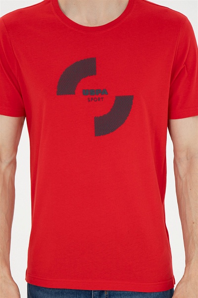 Футболка с принтом - G081SZ0110YAMO Футболка муж. (VR030, XL)