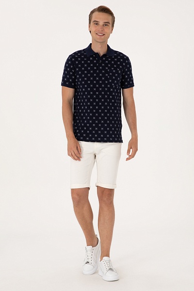 Футболка-поло из хлопка - G081SZ0110FOMS Футболка муж. (VR033, 3XL)