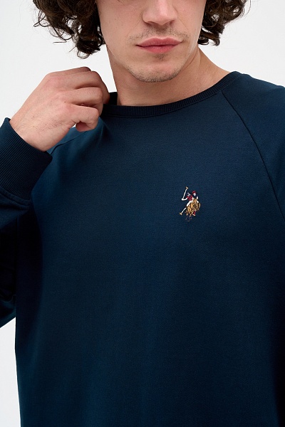 Свитшот однотонный - G081SZ0820GRARDOIY023-R Толстовка муж. (VR100, XL)