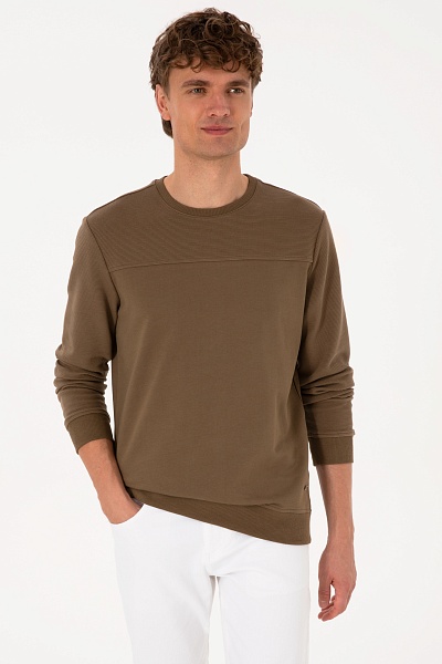 Свитшот из хлопка - G081SZ0820E_TALY Толстовка муж. (VR027, XL)