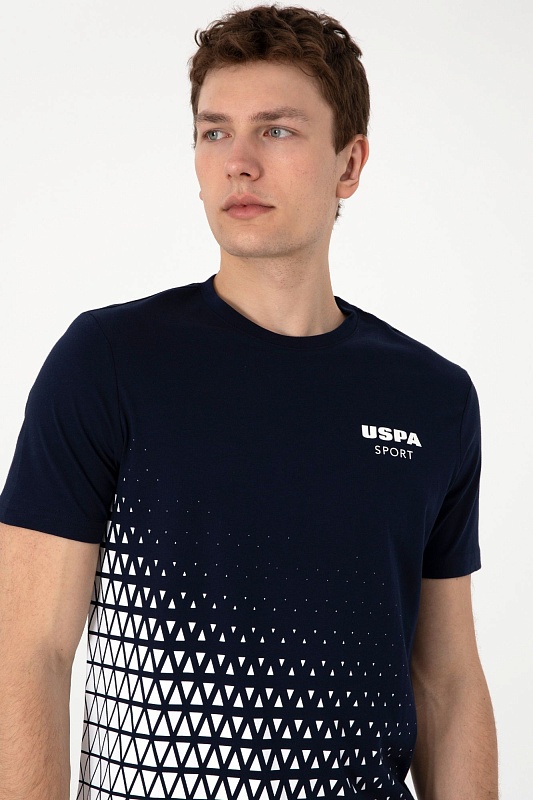 Футболка из хлопка с принтом - G081SZ0110S_ZENAX Футболка муж. (VR033, 2XS)