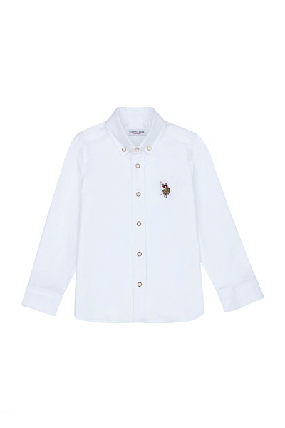 Рубашка из хлопка прямая для мальчиков - G083SZ0040CEDCOLORKIDS024K Сорочка муж. детс. (VR013, 6_7)