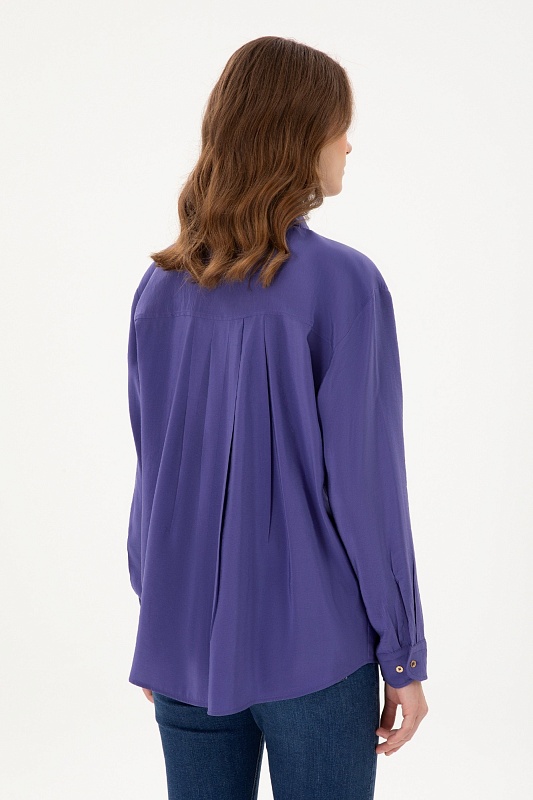Рубашка классическая свободная - G082SZ0040VALDES Сорочка жен. (VR038, 38)