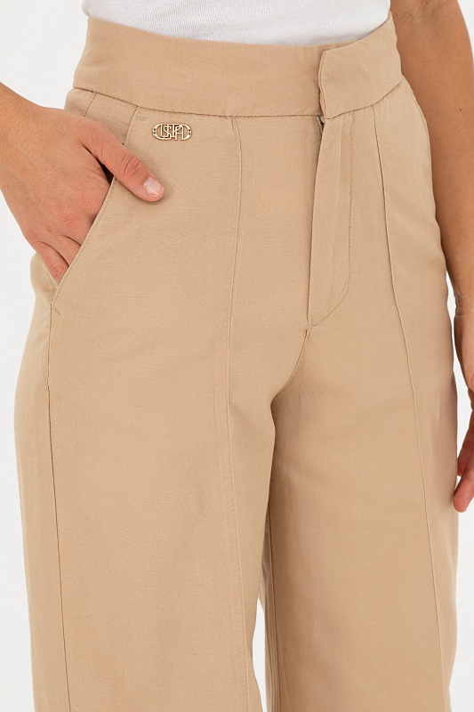 Брюки с добавлением льна - G082SZ0780SEMAY Брюки жен. (VR085, 40)