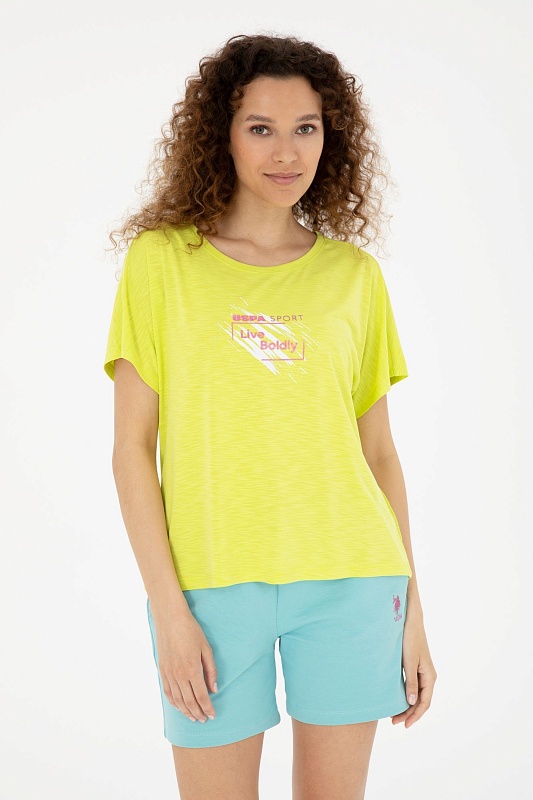 Футболка из модала с надписью - G082SZ0110PEXI_S Футболка жен. (VR087, XS)