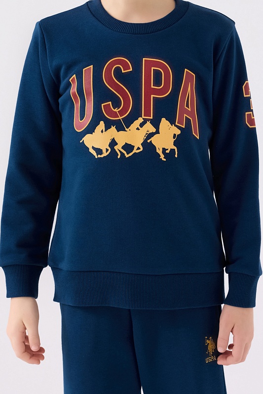 Свитшот и спортивные брюки для мальчиков - G083SZ0HF0US1908 Костюм дом. муж. детс. (VR028, 5_6)