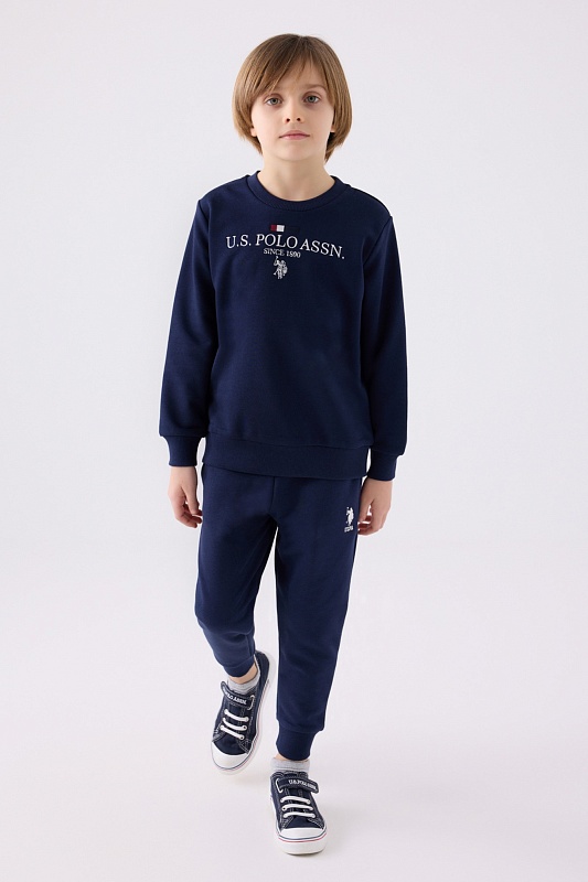 Свитшот и спортивные брюки для мальчиков - G083SZ0HF0US1936 Костюм дом. муж. детс. (VR033, 4_5)