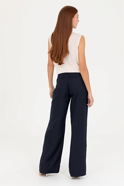 Брюки с защипами - G082SZ0780EX-AYLIS Брюки жен. (VR033, 42)