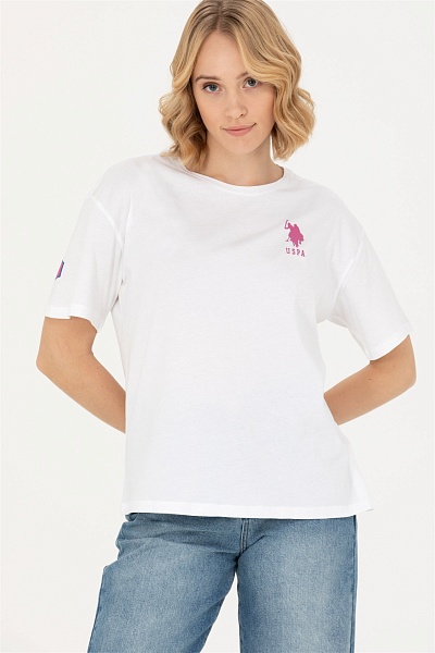 Футболка с логотипом - G082SZ0110DUSPA-IY23 Футболка жен. (VR013, 2XL)