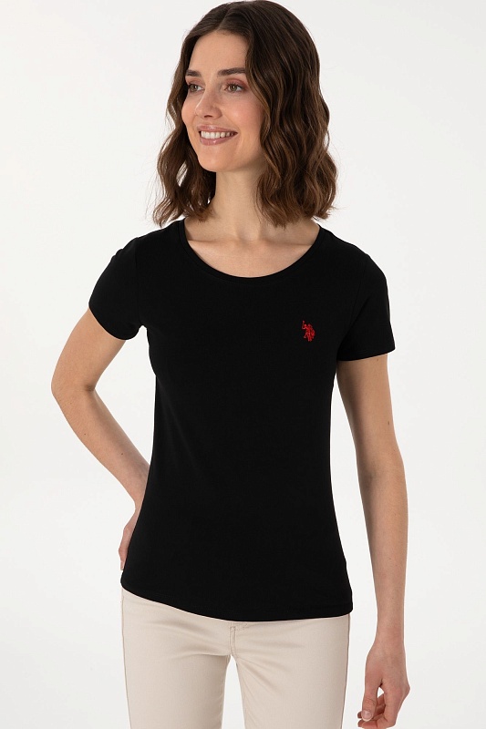 Футболка из хлопка с логотипом - G082SZ0110TO25 Футболка жен. (VR046, M)