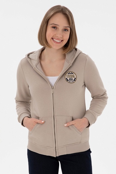 Толстовка на молнии с капюшоном - G082GL0820GAD_SK024 Толстовка жен. (VR049, M)