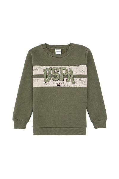 Свитшот и спортивные брюки хлопковые для мальчиков - G083SZ0HF0US2217 Костюм дом. муж. детс. (VR027, 7_8)