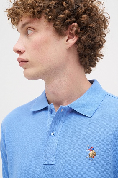 Футболка-поло базовая с логотипом - G081SZ0110TP10IY024 Футболка муж. (VR032, 4XL)