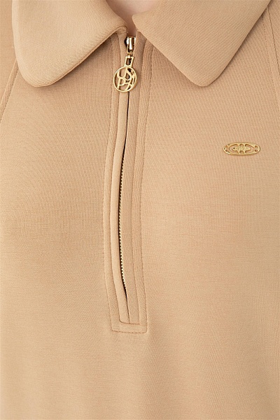 Толстовка с воротником на молнии - G082SZ0820NEKE Толстовка жен. (VR085, M)