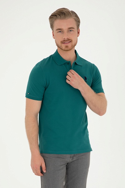 Футболка-поло из хлопка - G081SZ0110TP08IY024 Футболка муж. (VR101, M)