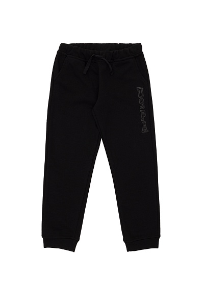 Спортивные брюки на манжетах для девочек - G084SZ0OP0RT01_SK024 Брюки спорт. жен. детс. (VR046, 6_7)
