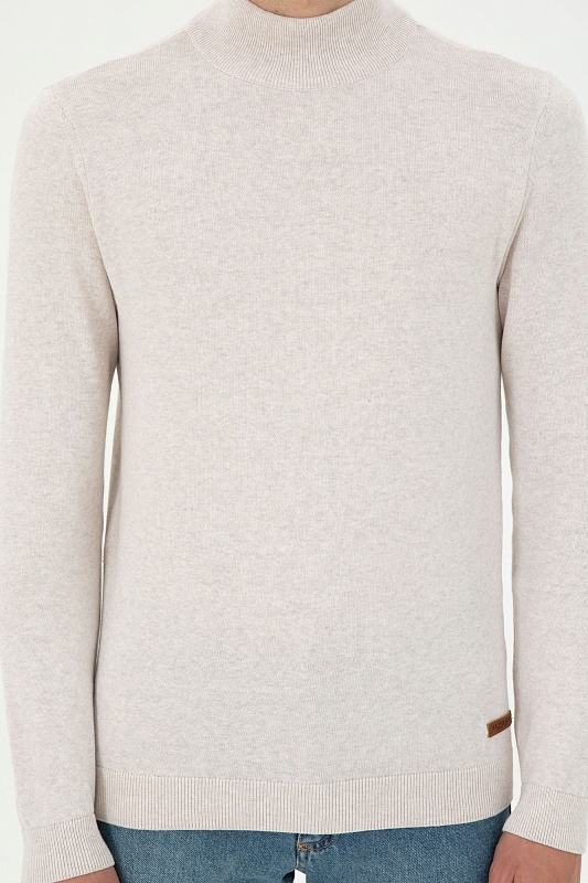Водолазка из хлопка с воротником-стойка - G081SZ0TK0YBS24K_R Кофта муж. (VR225, XS)