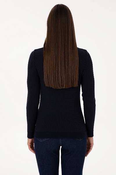 Джемпер из хлопка с косами приталенный - G082SZ0TK0KARLA_BSK25 Кофта жен. (VR033, S)