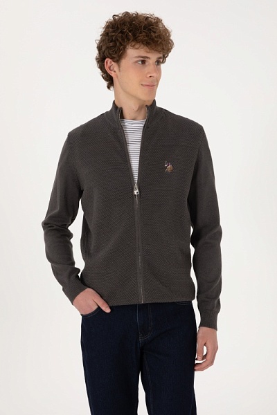 Кардиган из хлопка на молнии - G081GL0TH0GRAND_SK24 Кардиган муж. (VR081, 5XL)