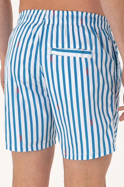 Шорты плавательные в полоску - G081SZ0660ADAN Шорты спорт. муж. (VR077, S)