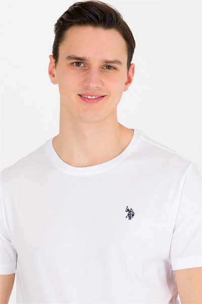 Футболка базовая с логотипом - G081SZ0110TS01IY023 Футболка муж. (VR013, 3XL)