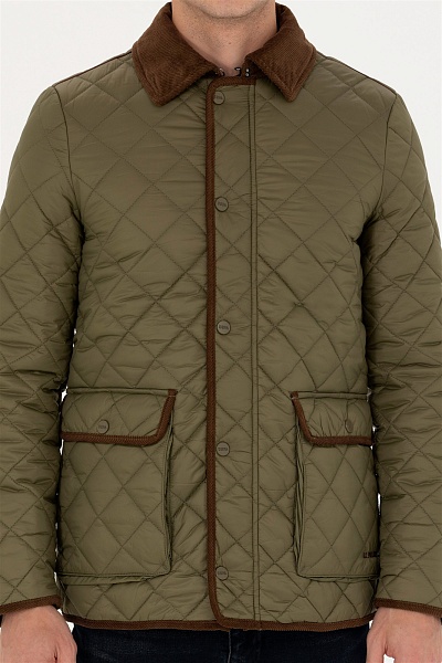 Куртка стеганая с отложным воротником - G081SZ0MS0NUCK23K Куртка муж. (VR027, 48)