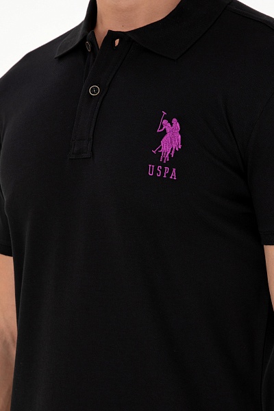 Футболка-поло с нашивкой - G081SZ0110JIROIY024 Футболка муж. (VR046, 5XL)