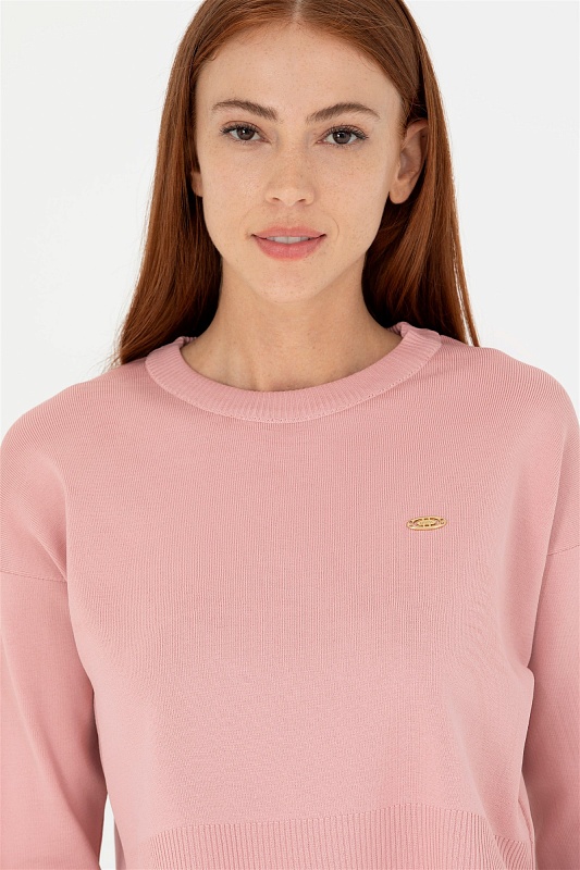 Джемпер трикотажный укороченный - G082SZ0TK0JAMEK Кофта жен. (VR042, L)