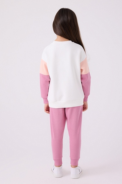 Свитшот и спортивные брюки для девочек - G084SZ0HF0US1973 Костюм дом. жен. детс. (VR071, 4_5)
