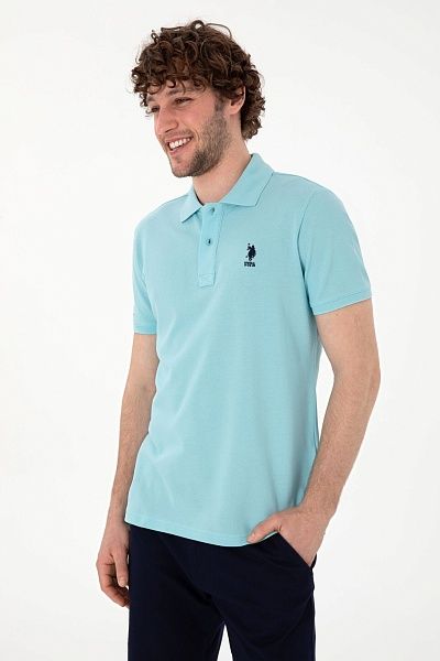 Футболка-поло из хлопка с логотипом - G081SZ0110TP04IY025 Футболка муж. (VR007, L)