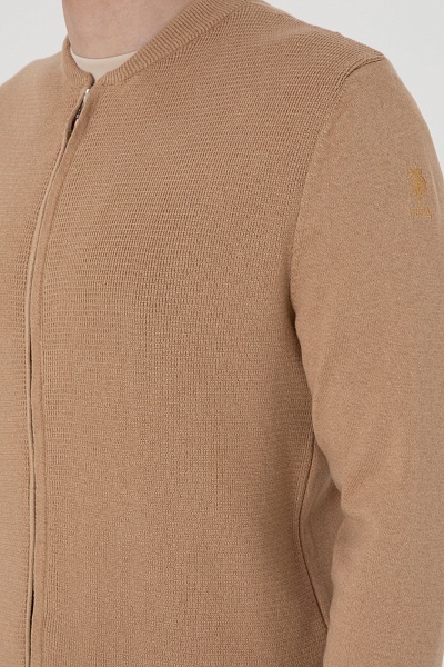 Кардиган на молнии из хлопка - G081SZ0TH0BOMBER_BSK24 Кардиган муж. (VR122, L)