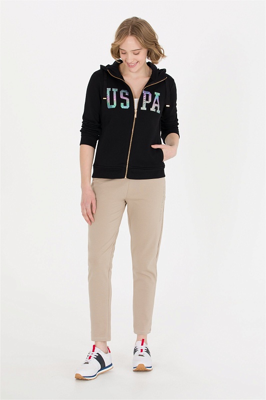 Толстовка на молнии с капюшоном - G082SZ0820SW0123 Толстовка жен. (VR046, XS)