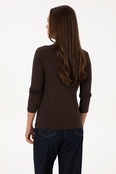 Поло с длинным рукавом хлопковое - G082SZ0820TPG_SK025 Толстовка жен. (VR084, L)