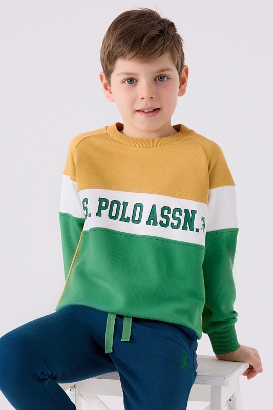 Свитшот и спортивные брюки для мальчиков - G083SZ0HF0US1932 Костюм дом. муж. детс. (VR054, 10_11)
