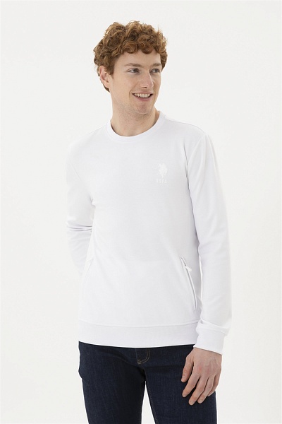 Свитшот с карманами на молнии - G081SZ0820GOUR Толстовка муж. (VR013, XL)