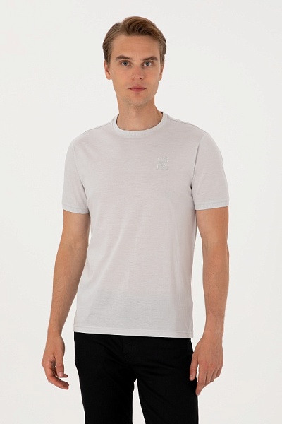 Футболка трикотажная базовая - G081SZ0110EXC_MELENAS Футболка муж. (VR001, L)