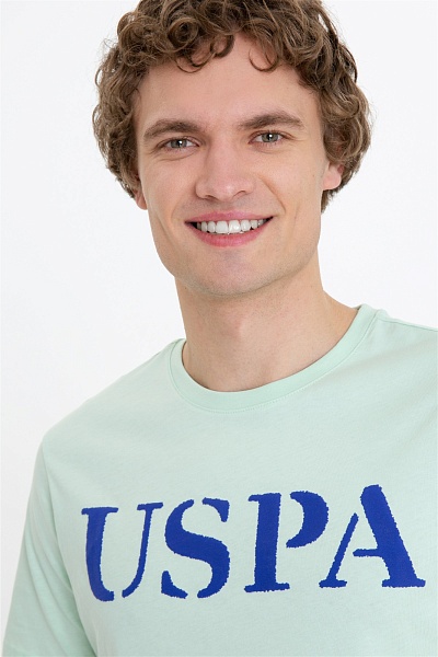 Футболка базовая с надписью - G081SZ0110GEARTIY022 Футболка муж. (VR090, XS)