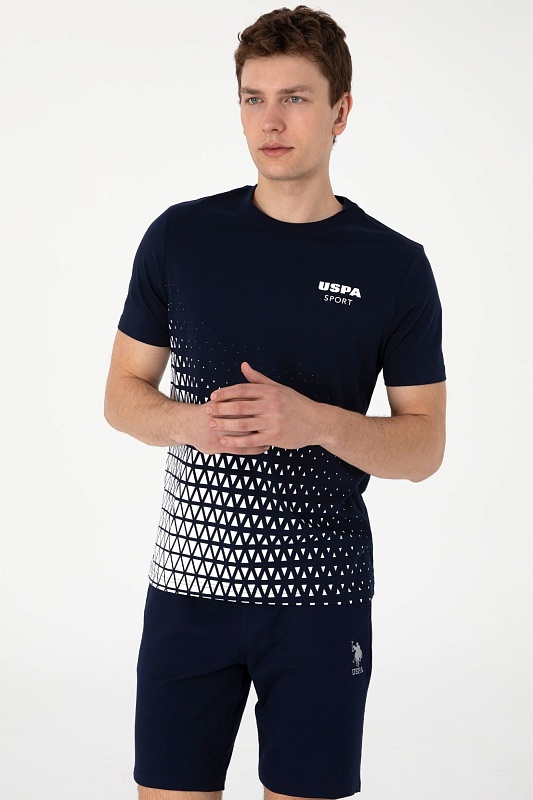 Футболка из хлопка с принтом - G081SZ0110S_ZENAX Футболка муж. (VR033, 2XS)