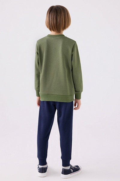 Свитшот и спортивные брюки для мальчиков - G083SZ0HF0US1908 Костюм дом. муж. детс. (VR027, 4_5)