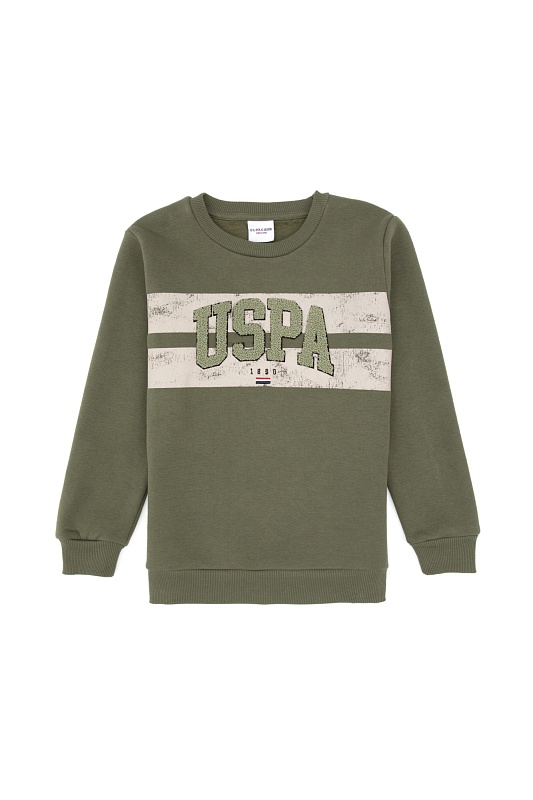 Свитшот и спортивные брюки хлопковые для мальчиков - G083SZ0HF0US2217 Костюм дом. муж. детс. (VR027, 12_13)