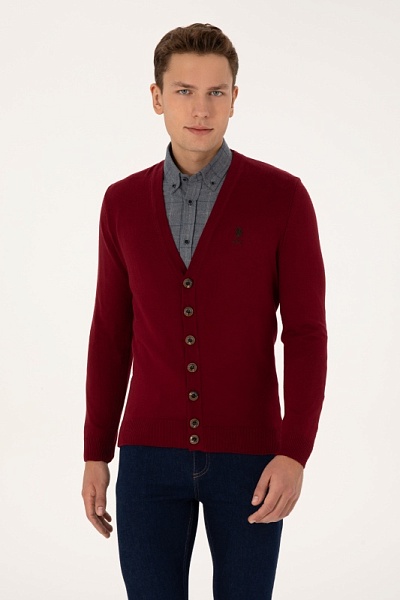 Кардиган на пуговицах из хлопка - G081SZ0TH0E_HENRICO25K Кардиган муж. (VR014, XL)