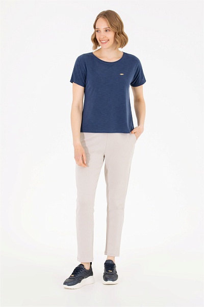 Спортивные брюки однотонные - G082SZ0OP0DANZE-IY23 Брюки спорт. жен. (VR049, XS)