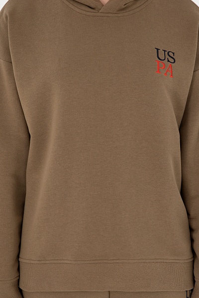 Худи с надписью - G082GL0820RC_GREEN Толстовка жен. (VR027, XL)
