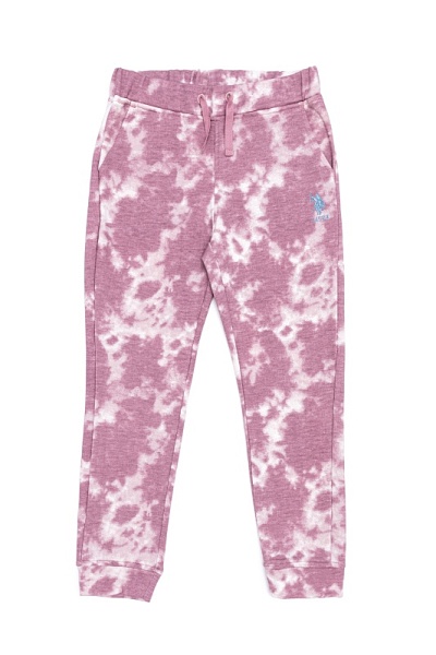 Спортивные брюки хлопковые для девочек - G084SZ0OP0KESAKIDS Брюки спорт. жен. детс. (VR224, 5_6)