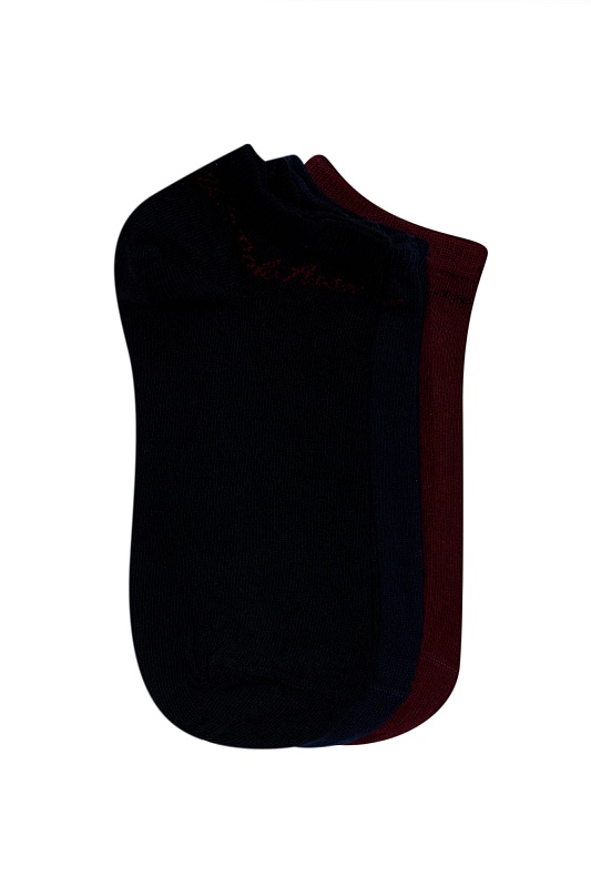 Носки короткие, 3 пары - A082SZ013P02OCORASK21-3 Носки жен. (VR014)