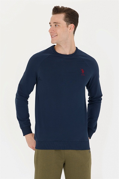 Свитшот из хлопка с логотипом - G081SZ0820GRARDOSK023 Толстовка муж. (VR033, 2XL)