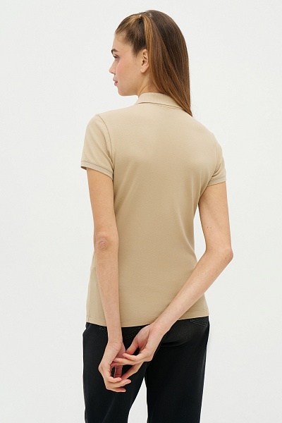 Футболка-поло из хлопка - G082GL0110GTP-IY24 Футболка жен. (VR183, L)